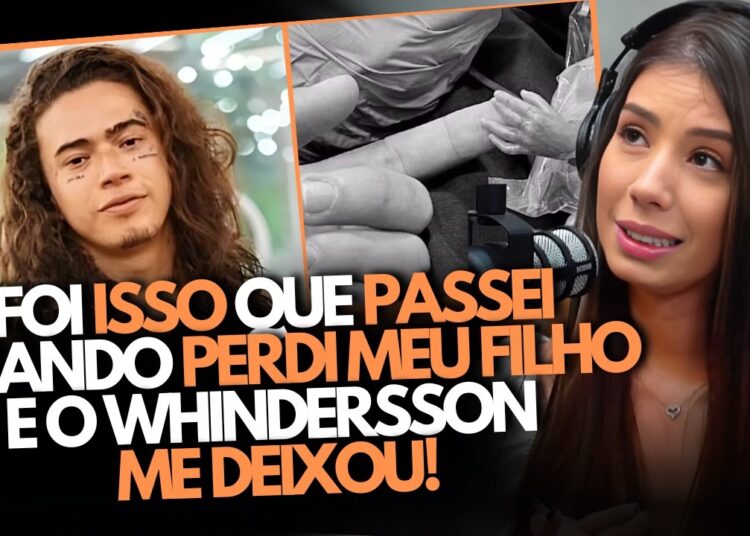 MARIA LINA CONTOU O QUE PASSOU AO PERDER FILHO COM WHINDERSSON