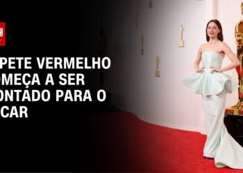 Tapete vermelho começa a ser montado para o Oscar | celebrity.land PRIME TIME