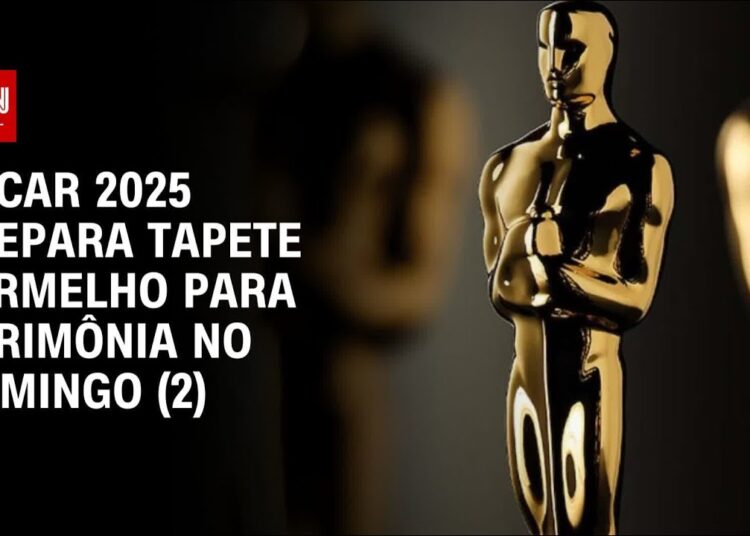 Oscar 2025 prepara tapete vermelho para cerimônia no domingo (2) | celebrity.land 360°