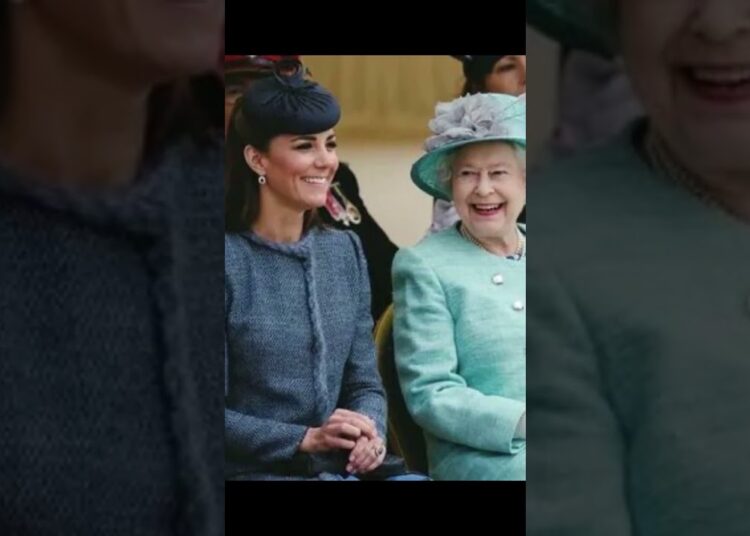 O gesto que mostra o status de Kate dentro da família real #shortsfeed #shortsyoutube