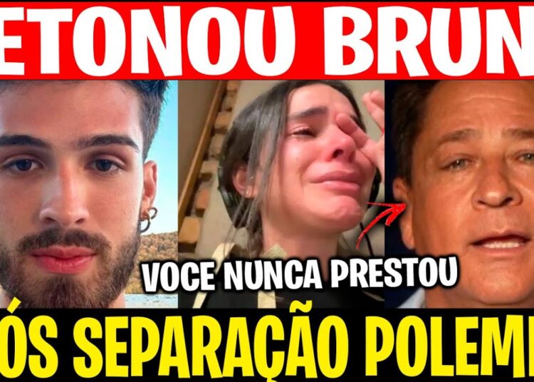 CANTOR LEONARDO DETONA BRUNA MARQUEZINE APÓS SEPARAR DE SEU FILHO JAO GUILHERME?