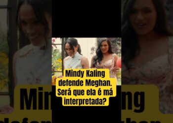 Mindy Kaling defende #meghanmarkle: “Há uma ideia errada. É exigente”  #realeza #withlovemeghan