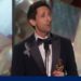 Oscars 2025: Adrien Brody accepts award for best actor in ‘The Brutalist’