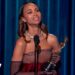 Zoe Saldaña wins Best Supporting Actress | Oscars 2025