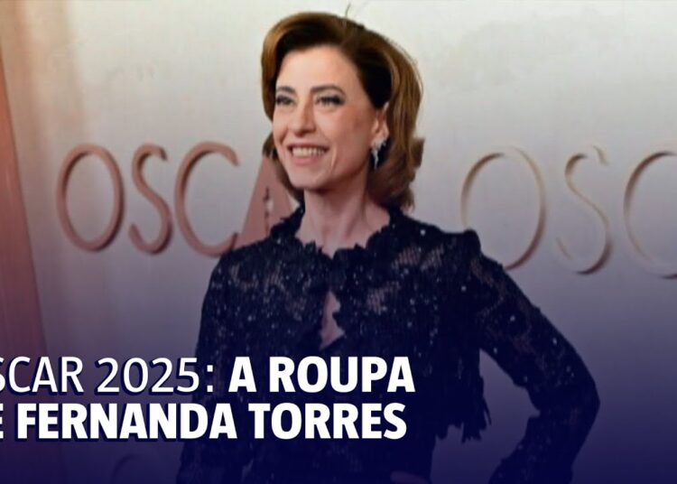 A roupa de Fernanda Torres no Oscar