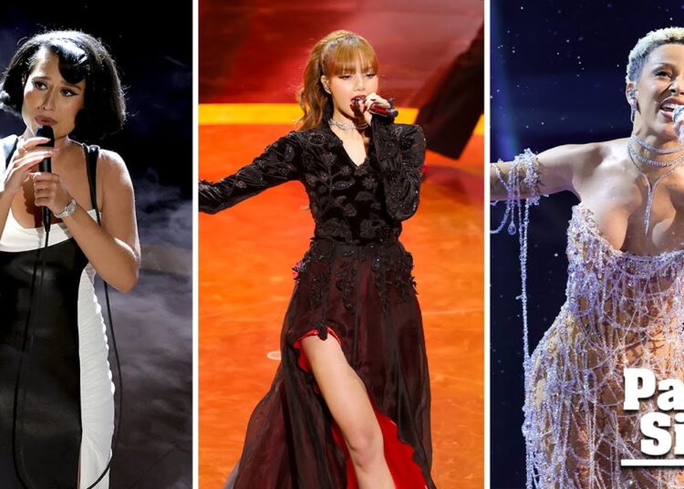 Doja Cat, Raye, and Lisa perform James Bond tribute medley at Oscars 2025
