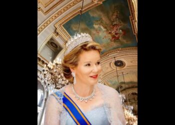 La hermosa reina de Bélgica 🇧🇪 #geopolítica #politica #reinamatilde #bélgica #realeza #shorts