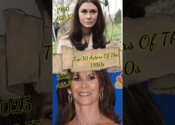 🎬Top 10 Famous Actors of the 1980s: Then and Now🔥