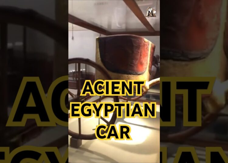 ACIENT EGYPTIAN ROYALTY CAR #MUMMY