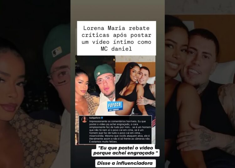 Lorena Maria e MC Daniel!! #fofocas #noticias #memes #fofoca