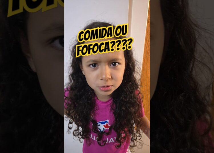 E AÍ COMIDA OU FOFOCA??? #trend #foryou #shorts