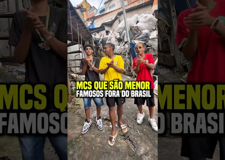 Mcs que são menores de idade e ficaram famosos fora do Brasil😱 #funkbrasil #funk #mcmenorjp