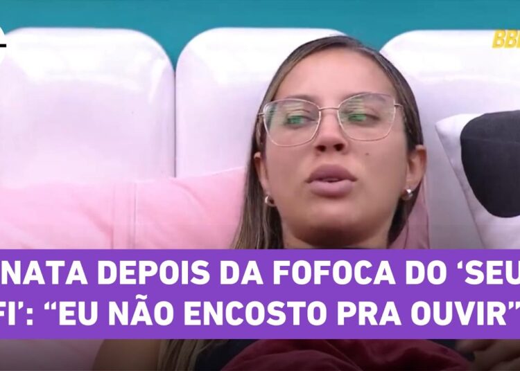 BBB 25: CLIMÃO NO QUARTO ANOS 50! Renata depois da fofoca do ‘Seu Fifi’: “Eu não encosto pra ouvir”