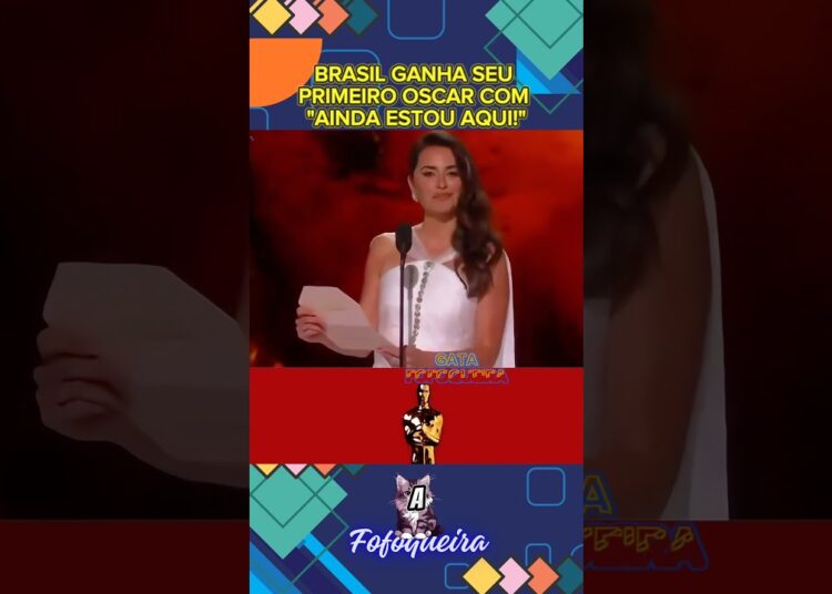 BRASIL GANHA SEU PRIMEIRO OSCAR COM O FILME ” AINDA ESTOU AQUI!” #celebridades #famosos #ultimas