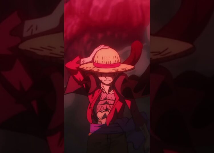 Luffy Caminha como um Rei… Ou como se a Realeza não Importasse #luffy #onepieceedit #chapeudepalha
