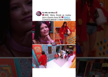 VITÓRIA ABANDONOU DO QUARTO DE THAMIRIS E GRACYANNE🚨😱 #bbb #bbb25 #paredão