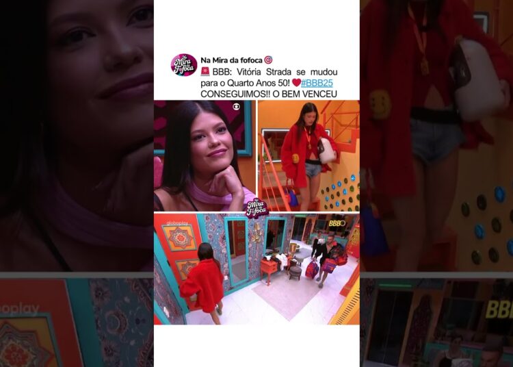 VITÓRIA ABANDONOU DO QUARTO DE THAMIRIS E GRACYANNE🚨😱 #bbb #bbb25 #paredão