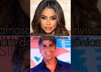 Famosos que convivem com doenças crônicas.😟#famosos #entretenimento#shortsviral