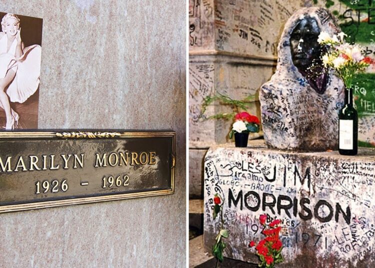 Graves of Legendary Celebrities