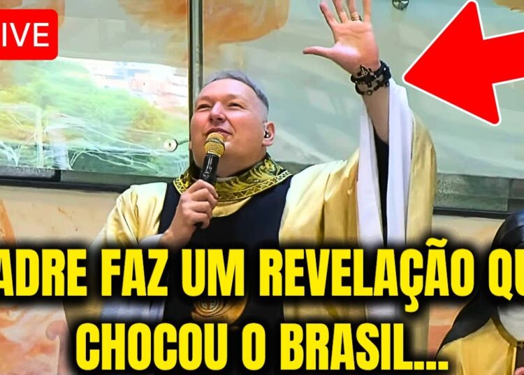 PADRE MARCELO ROSSI FAZ UMA REVELAÇÃO SURPREENDENTE NA HORA DA MISSA, DEIXOU O BRASIL EM CHOQUE…