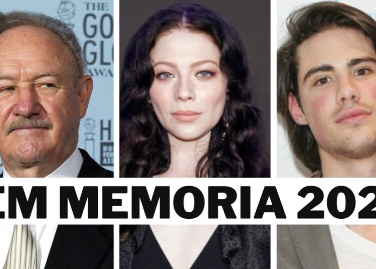 20 Atores de Hollywood que faleceram até agora em 2025