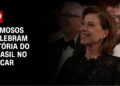 Famosos reagem ao primeiro Oscar da história do Brasil | LIVE celebrity.land