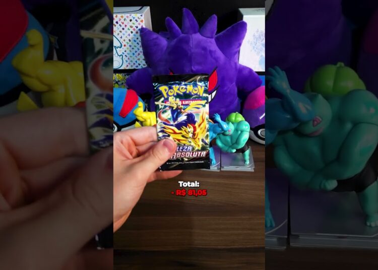 ABRINDO UMA BOX REALEZA ABSOLUTA DO ZAMAZENTA  #pokemon #pokemontcg