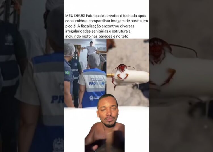 Fofoca fiscalização fecha a sorveteria #viralvideo