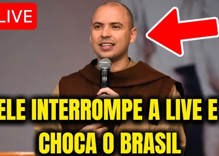 FREI GILSON INTERROMPE SUA LIVE E SURPREENDE A TODOS COM UM AVISO QUE CHOCOU O BRASIL INTEIRO…
