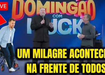LUCIANO HUCK RIDICULARIZA PADRE MARCELO ROSSI AO VIVO, MAS É SURPREENDIDO POR UM MILAGRE AO VIVO…