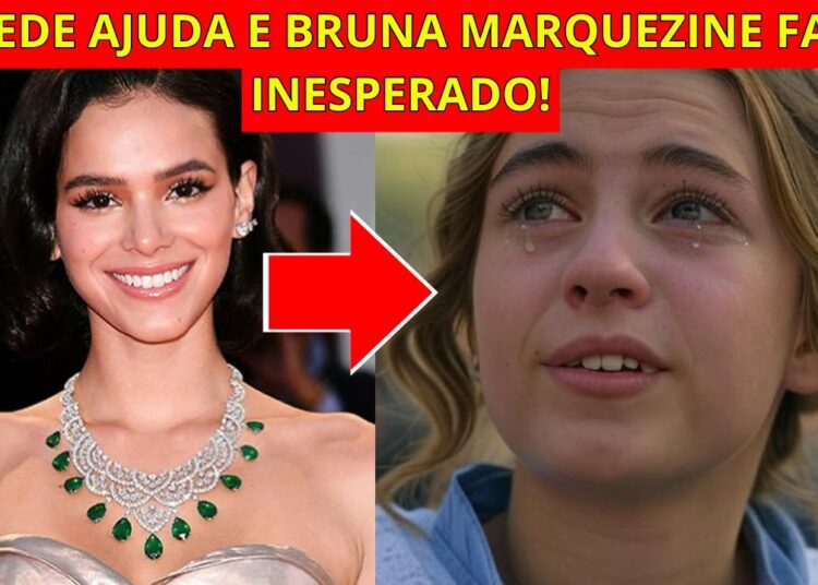 FÃ DE BRUNA MARQUEZINE PEDE AJUDA, E A ATITUDE DELA FOI DE ARREPIAR!