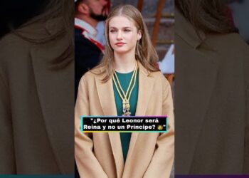 ¿Por qué España eligió a Leonor como Reina y no a un Príncipe? 👑 | #Shorts #princesaleonor