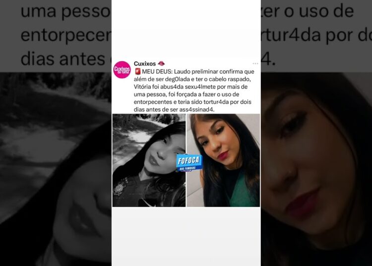 Caso vitória!! #fofocas #ultimasnoticia #noticias #noticiasmundiais #fofoca
