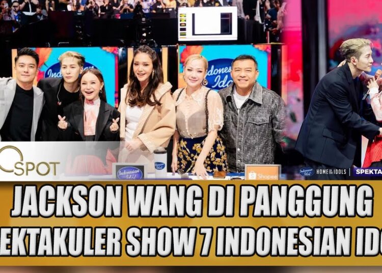 KEHEBOHAN JACKSON WANG DI PANGGUNG SPEKTAKULER SHOW 7 INDONESIAN IDOL BIKIN FANS HISTERIS – GOSPOT