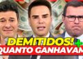 22 FAMOSOS DEMITIDOS DA TV EM 2025 + QUANTO GANHAVAM POR MÊS! 🤑