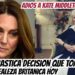 ADIÓS A KATE MIDDLETON! LA DRÁSTICA DECISIÓN QUE TOMÓ La REALEZA BRITÁNICA Con LA PRINCESA de GALES!