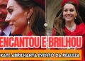 Kate Middelton reaparece exuberante em evento tradicional e mantém o brilho da realeza