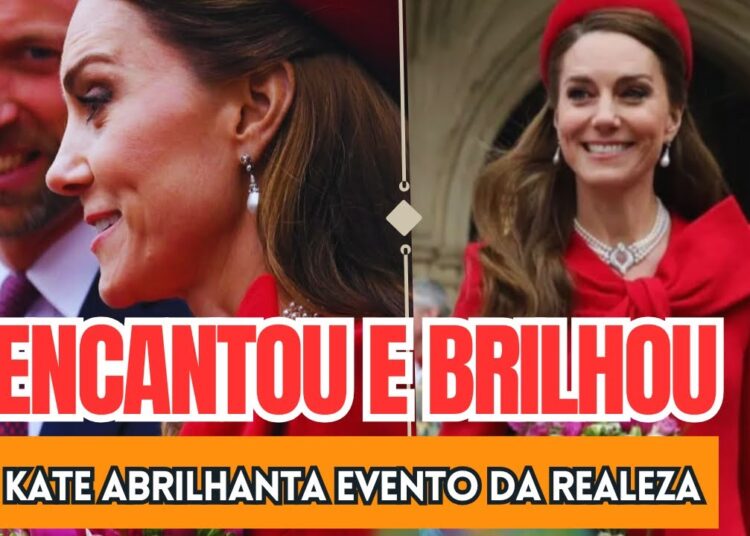 Kate Middelton reaparece exuberante em evento tradicional e mantém o brilho da realeza