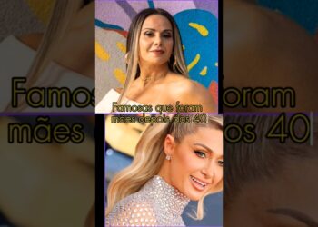 Famosas que se tornaram mãe depois dos 40😉#famosos #entretenimento #mulher   #shortsviral