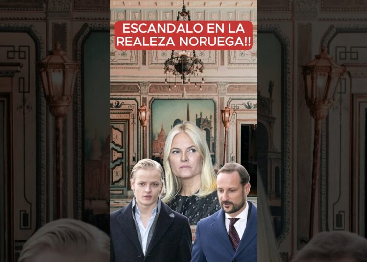 🚨¡Escándalo en REALEZA NORUEGA! 👑Hijo de Mette-Marit ARRESTADO!!⛔ #shorts