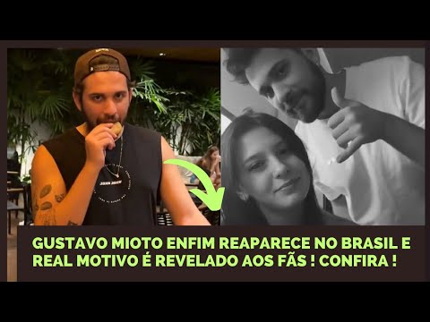 EXCLUSIVO : SEM ANA CASTELA GUSTAVO MIOTO SURPREENDE FÃS AO APARECER NO BRASIL E MOTIVO É REVELADO!