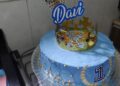 Bolo príncipe realeza/Decorando o bolo /Bolo de aniversário/Davi fez 1 aninho/bolo do Davi/Bolo real