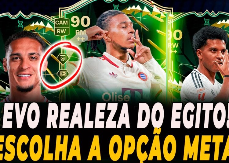 META PURO! 🔥 MELHORES OPÇÕES PARA A EVO REALEZA DO EGITO NO FC 25!