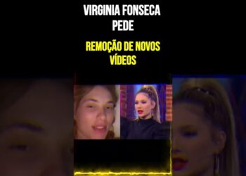 Virginia Fonseca pede remoção de novos vídeos