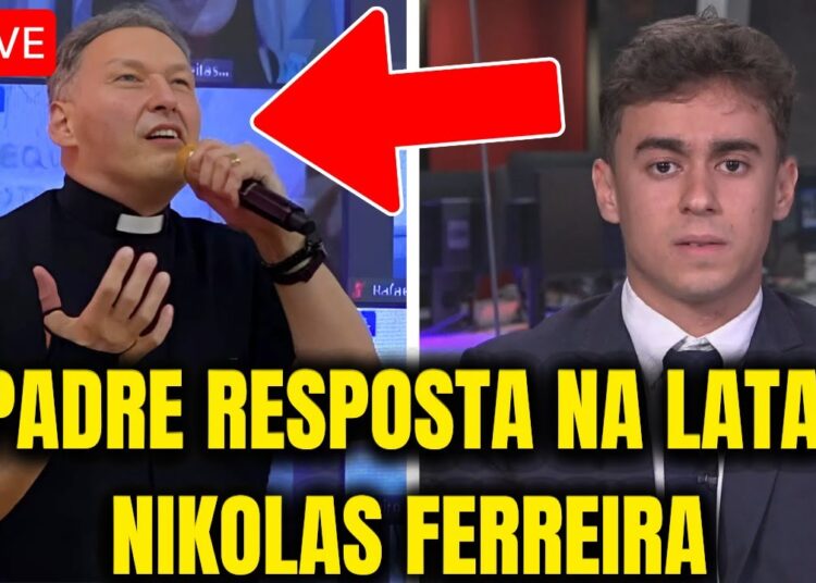 PADRE MARCELO ROSSI DESTROI NIKOLAS FERREIRA AO VIVO, SUA RESPOSTA DEIXOU TODOS EM CHOQUE…