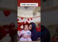 Ciara and Amoral amazing how the love of a parent can make their child feel safe and happy.😍💫#ciara