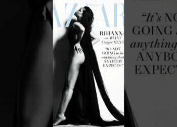 Rihanna for Harper’s BAZAAR (2025) #rihanna #rihannanavy #yoytubeshorts