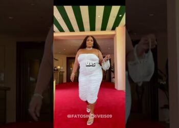 A transformação de Lizzo! #curiosidades #noticias #brazil