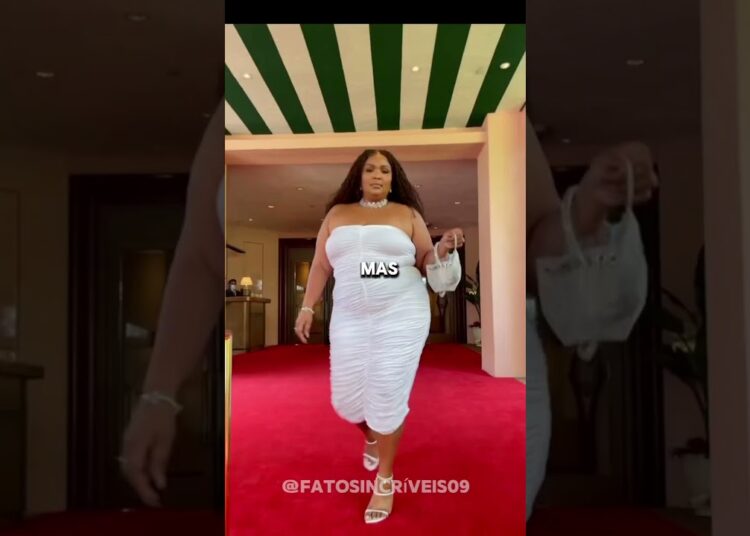 A transformação de Lizzo! #curiosidades #noticias #brazil