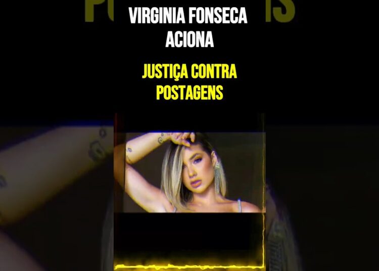 Virginia Fonseca aciona Justiça contra postagens
